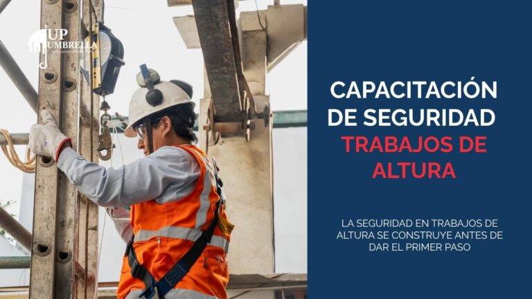 CAPACITACIÓN DE SEGURIDAD PARA TRABAJOS DE ALTURA